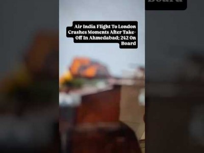 Air India passenger plane crashes in Ahmedabad