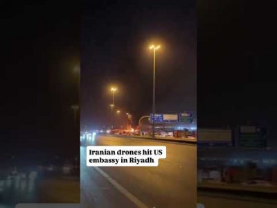 Iranian drones hit US embassy in Riyadh