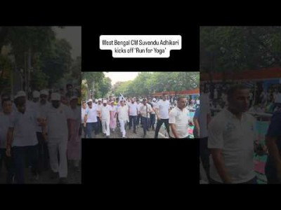 ‘Run for Yoga’ in Kolkata