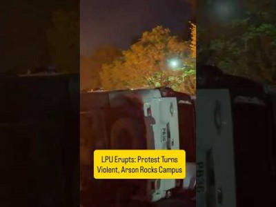 LPU erupts: Protests turns violent