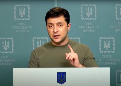 'Act immediately or dissolve yourself altogether': Volodymyr Zelenskiy challenges UN over Ukraine war