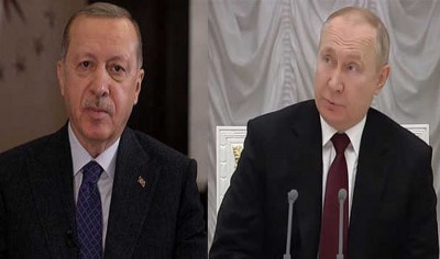 Putin congratulates Erdogan on the Turkish Republic's centennial