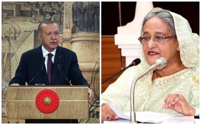 Sheikh Hasina, Turkish President Recep Tayyip Erdogan vow to strengthen bilateral relationships