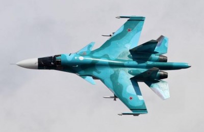 Russian fighter jet dumps fuel on American drone, then collides with it over Black Sea