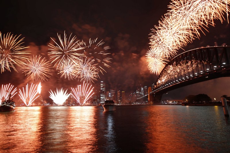 New Year celebration across the globe in pictures