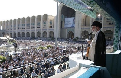 Israel will be defeated: Iran's supreme leader Khamenei in a rare Friday sermon