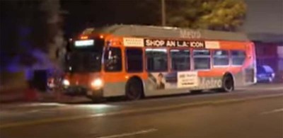 Police take suspect in custody following wild chase after gunman hijacks Los Angeles bus, one dies