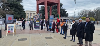 Baloch activists participate in anti-Pakistan protest in Geneva