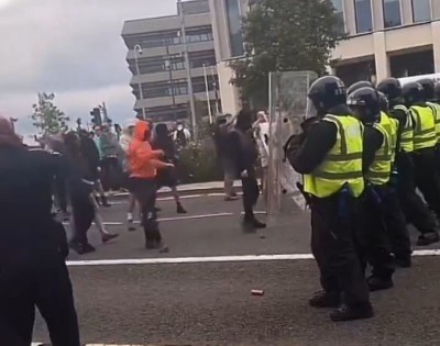 Eight arrested after violent protests spread to Sunderland days after Southport killings