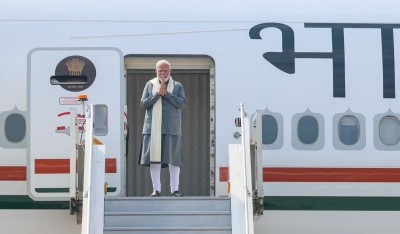 PM Modi departs for his crucial trip to France and US