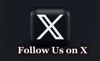 Follow us on X