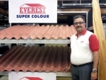 Everest launches coloured roofing sheets