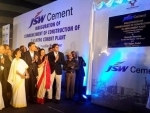 Mamata Banerjee lays foundation stone of JSW group's cement plant at Salboni