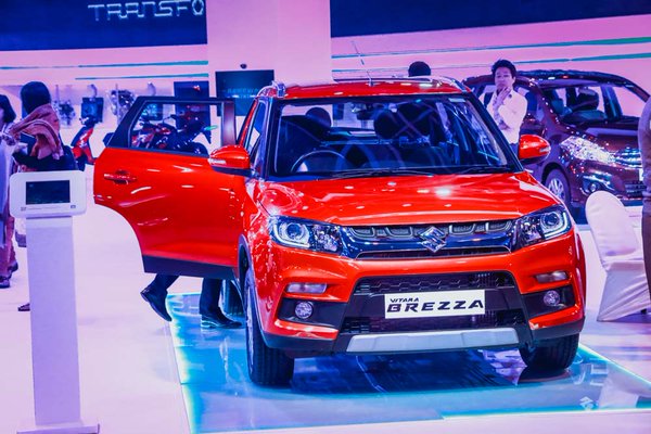 Maruti Suzuki Vitara Brezza unveiled in Delhi Auto Expo