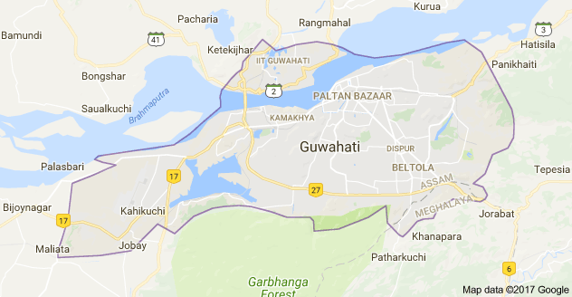 Guwahati Map 1511454821 