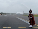 Emirates touches down in Edinburgh