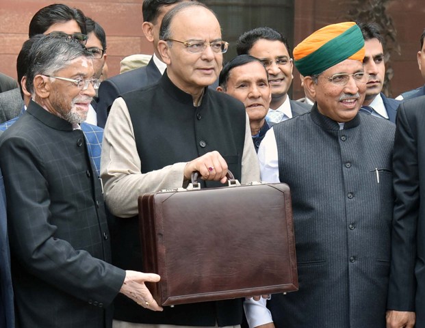  Finance Minister Arun Jaitley begins presenting Union Budget 2018