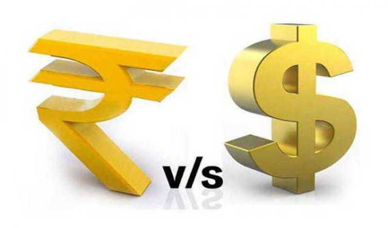 Indian Rupee falls by 10 paise against USD