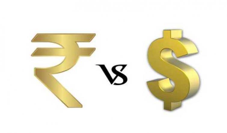 Rupee up 22 paise against USD