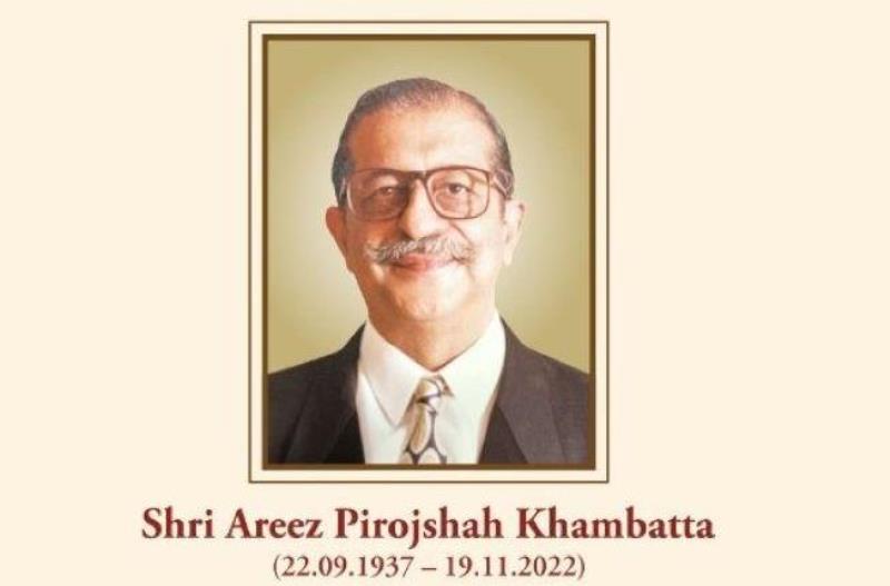 India's iconic beverage brand Rasna's founder Areez Pirojshaw Khambatta no more