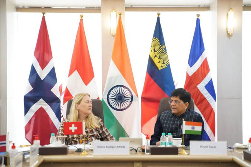 India, EFTA leaders meet to boost bilateral trade and economic partnership