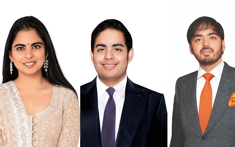 Mukesh Ambani's three children, Akash, Isha, Anant, to work without salary, to receive only fee to attend board meetings