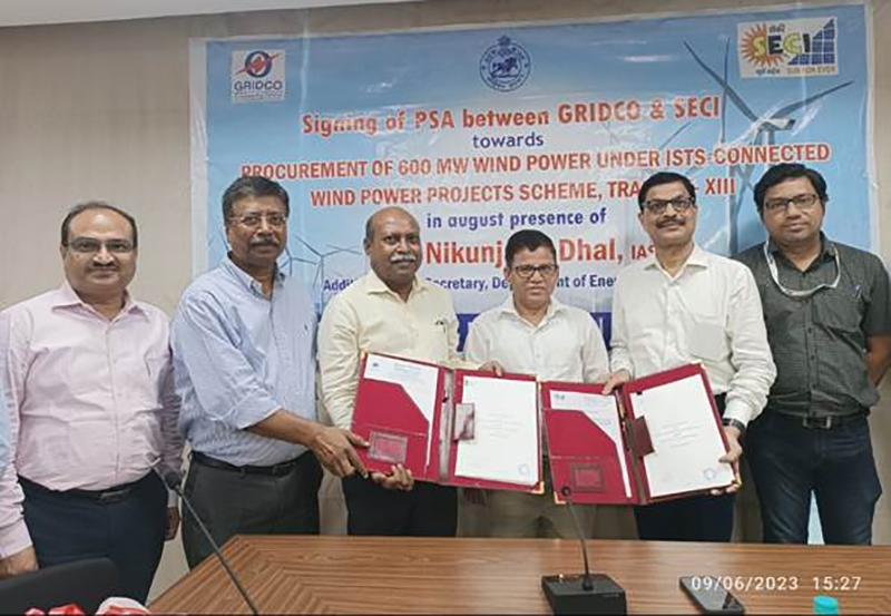 SECI to sell 600 MW of wind power to GRIDCO Odisha