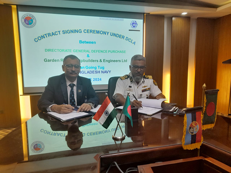 Garden Reach Shipbuilders and Engineers to build advanced Ocean-Going Tug for Bangladesh Navy