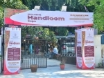 National Handloom Development Corp holds expo at Delhi's Janpath to mark 10th National Handloom Day