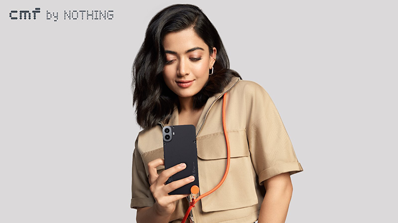 CMF by Nothing announces Rashmika Mandanna as brand ambassador, unveils designs of CMF Phone 1