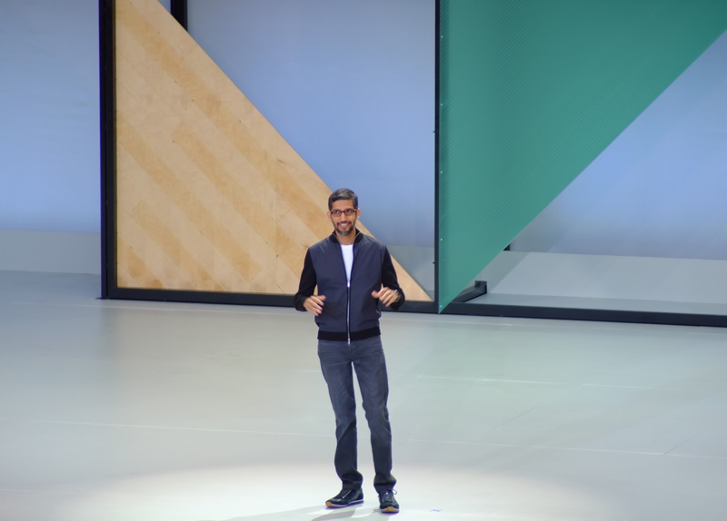 Google CEO Sundar Pichai speaks on the proposal of breaking up the tech giant