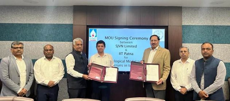 SJVN Ltd signs MoU with IIT Patna to use advanced geological models in tunnelling projects