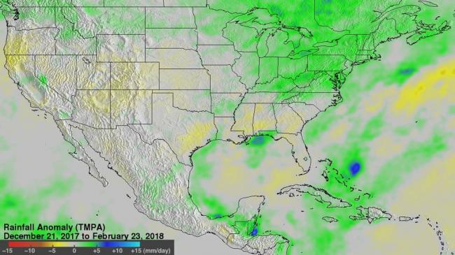 NASA looks at midwest rain and melting snow that contributed to flooding