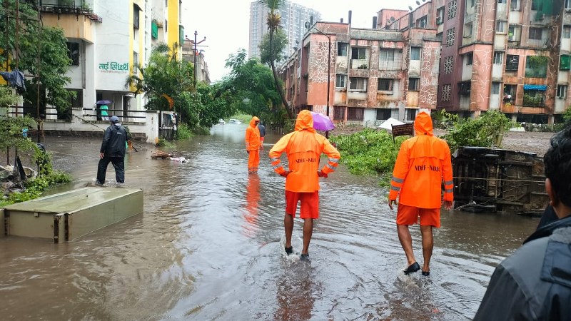 Maharashtra rains: At least four dead, flight ops hit; Mumbai on red alert