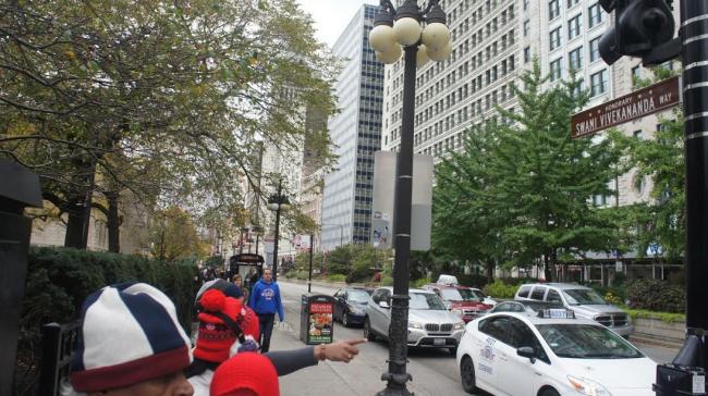 The Chicago street named after Swami Vivekananda 