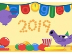 Google ushers in new year with an adorable doodle