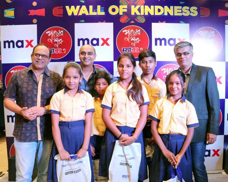 Max Fashion aims to donate new clothes to children for Durga Puja