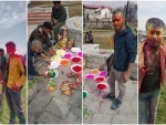 Holi celebrated in Kashmir's Srinagar with Hindus, Muslims, Sikhs smearing each other with colours