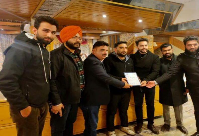 CT University delegation interacts with Srinagar students