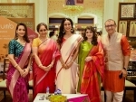 Ushoshi Sengupta unveils Fabindia's Durga Puja collection