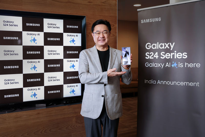 South Korean tech giant Samsung launches AI-enabled Galaxy S24 phones