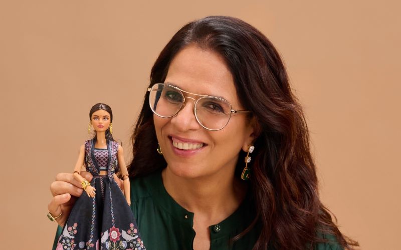 Modern woman who wears India on her sleeve with pride: Anita Dongre on her designed Diwali Barbie doll