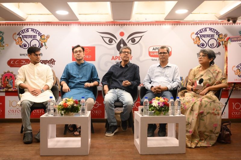 Panel discussion at Oxford Bookstore, Kolkata | Photo courtesy: PR Team