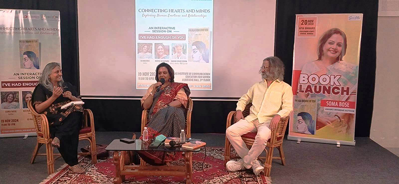 Eighty students attend interactive session titled 'Connecting Hearts and Minds' in Mumbai-based institution