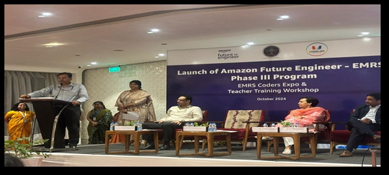 Education body for tribal students launches Amazon Future Engineer Program in 50 Eklavya Model Residential Schools