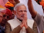 Narendra Modi arrives in Kashmir Valley