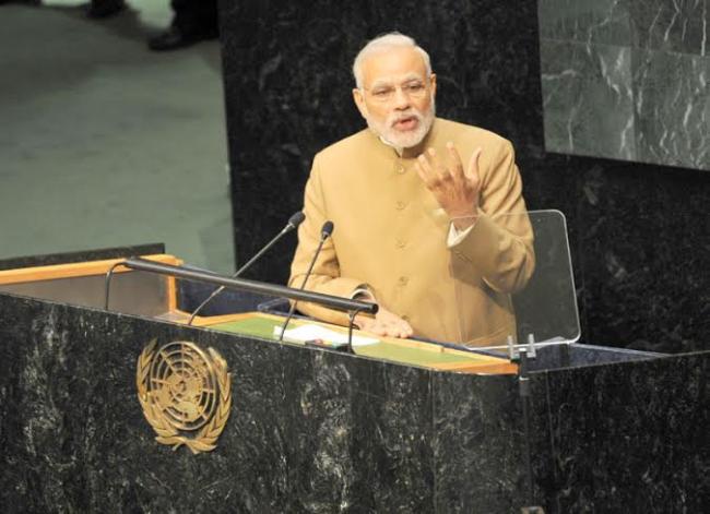 Need to ensure climate justice : PM Modi says at United Nations