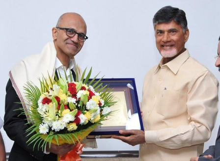 AP, Microsoft sign MoU, to provide technical knowledge to Andhra people