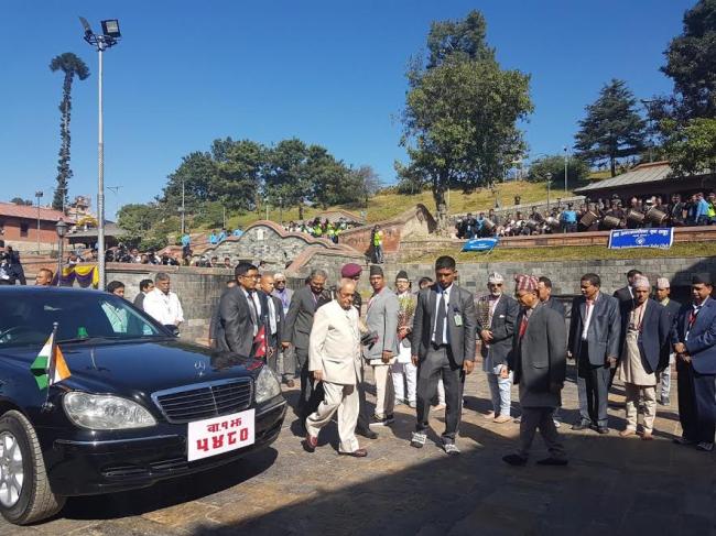 Indian President in Nepal: Visits Pashupatinath Temple, attends special convocation at Kathmandu University