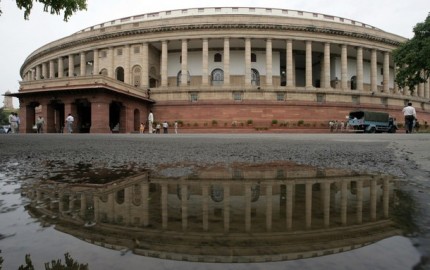 Trinamool lawmakers protest outside Parliament over demonetisation